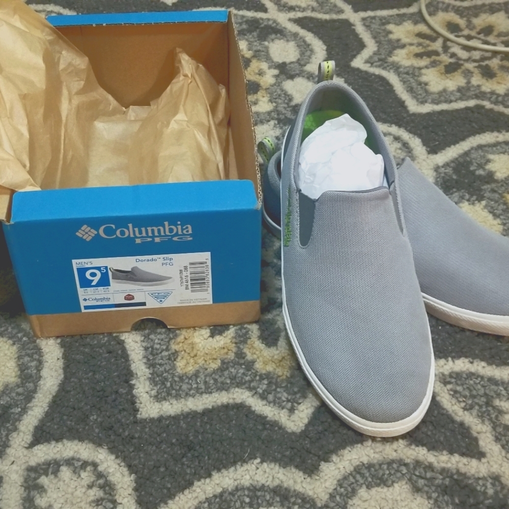 Columbia Dorado Slip PFG Slip On Shoe SZ9.5 Mens